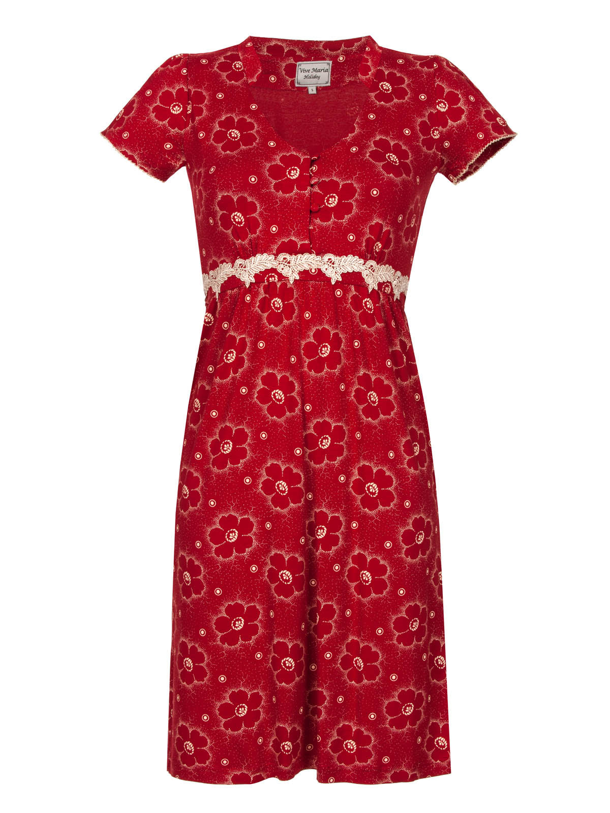 VIVE MARIA Summer Garden Dress red