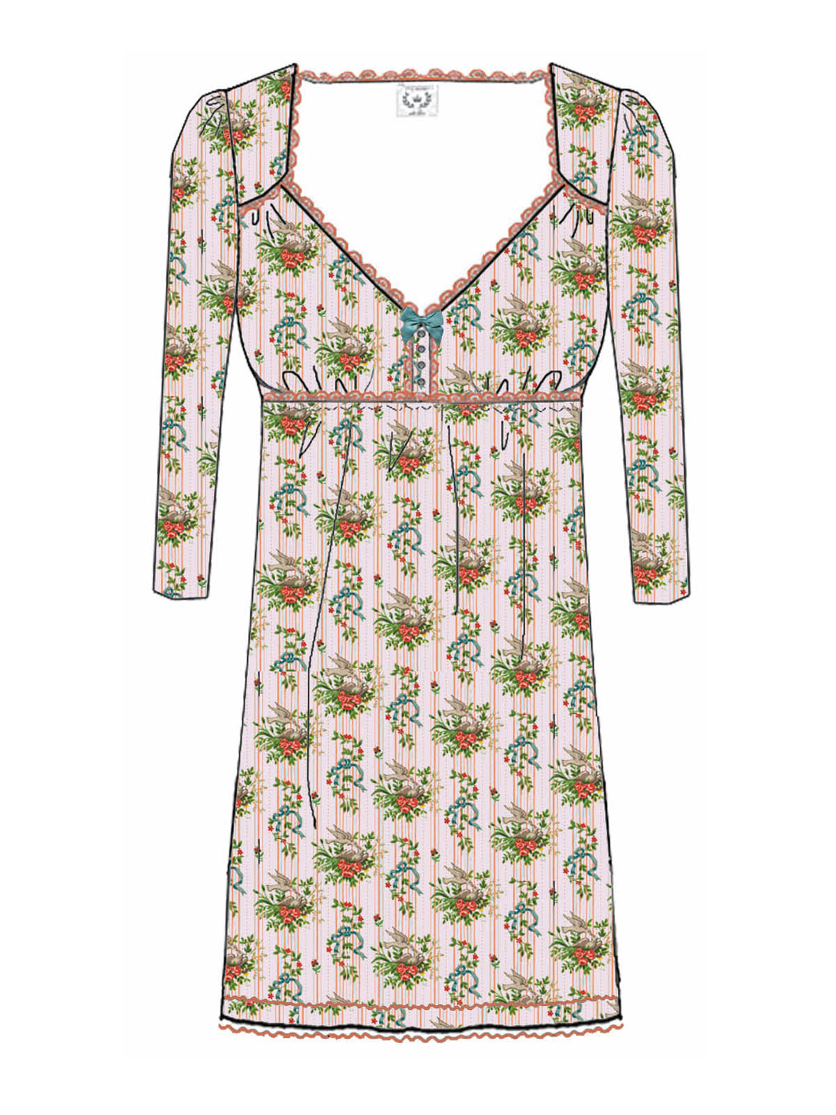 VIVE MARIA Candy Rokoko Nightdress