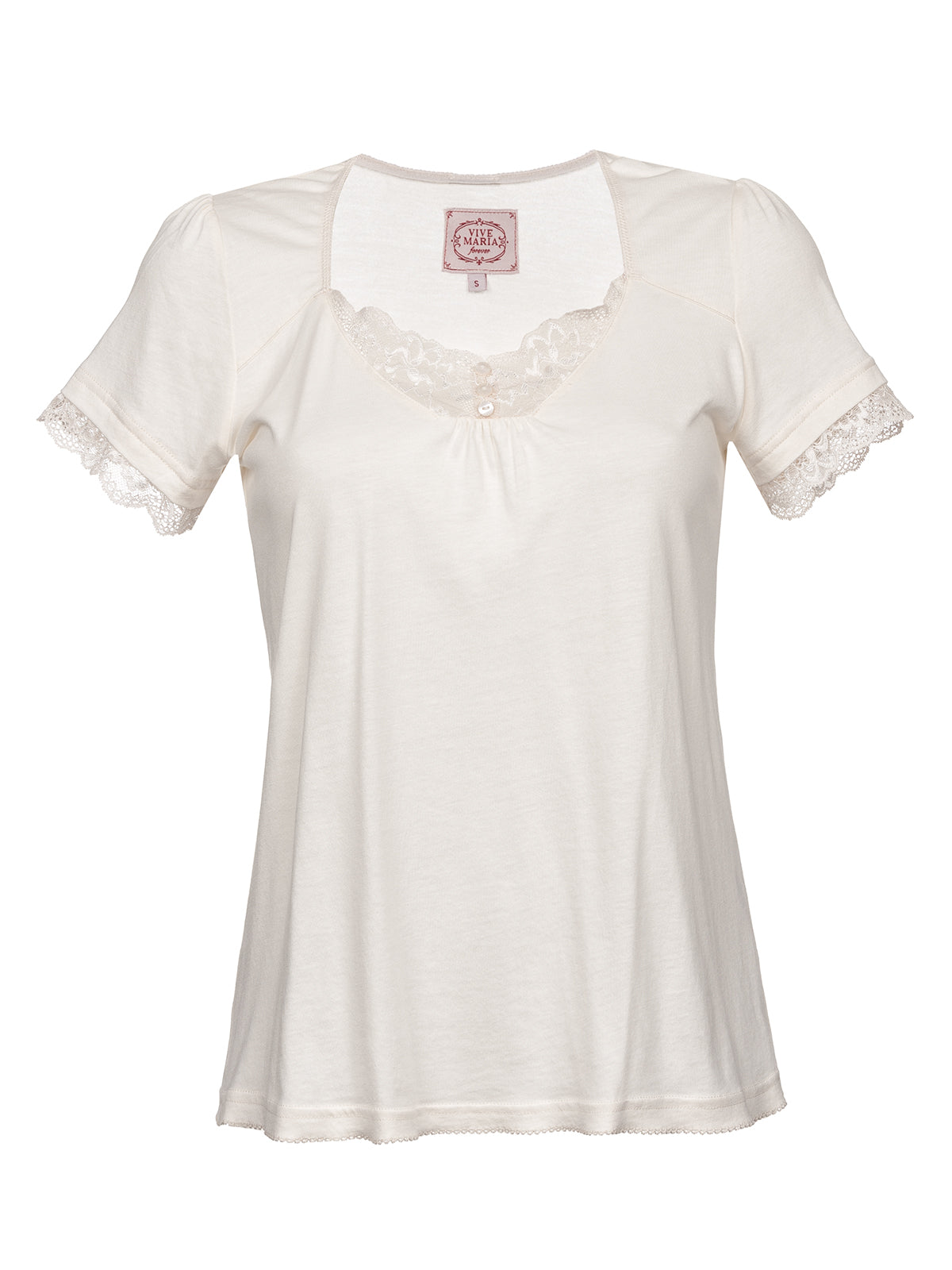 VIVE MARIA Basic Lace Shirt cream