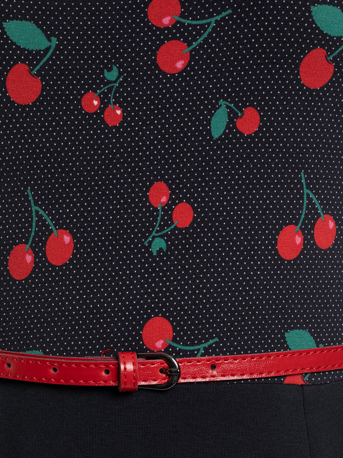 PUSSY DELUXE Cherry Dots Etui Kleid