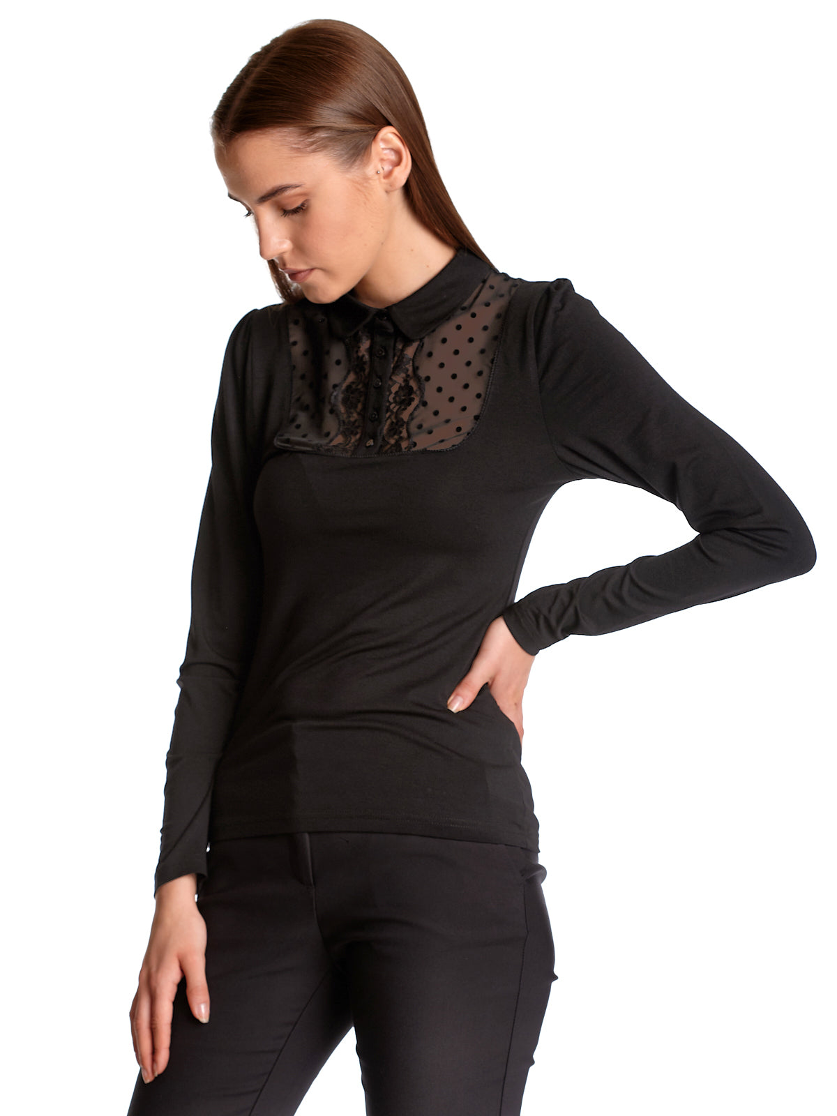 VIVE MARIA Monmatre Black Shirt