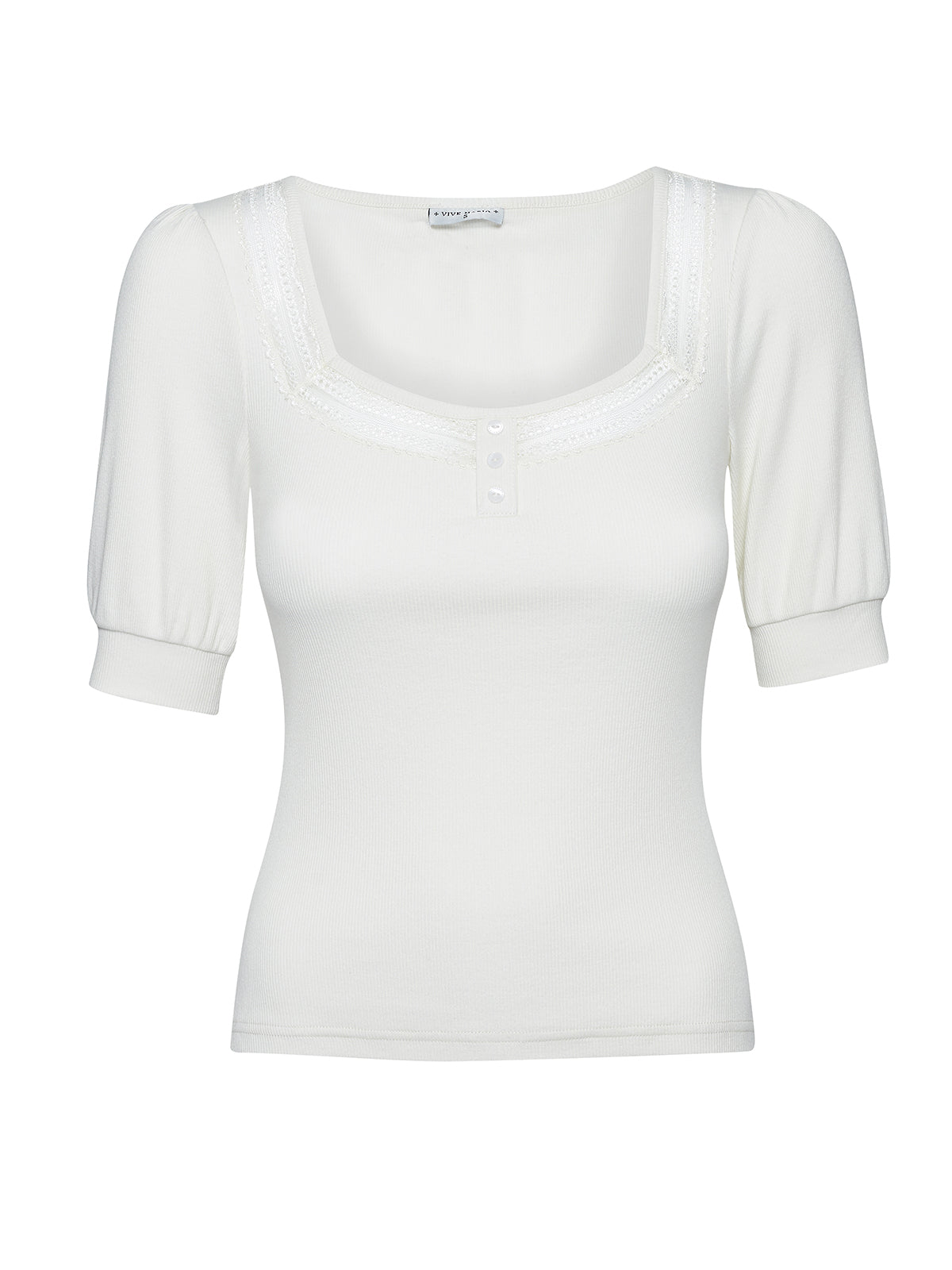 VIVE MARIA Lovely Day Rib Shirt