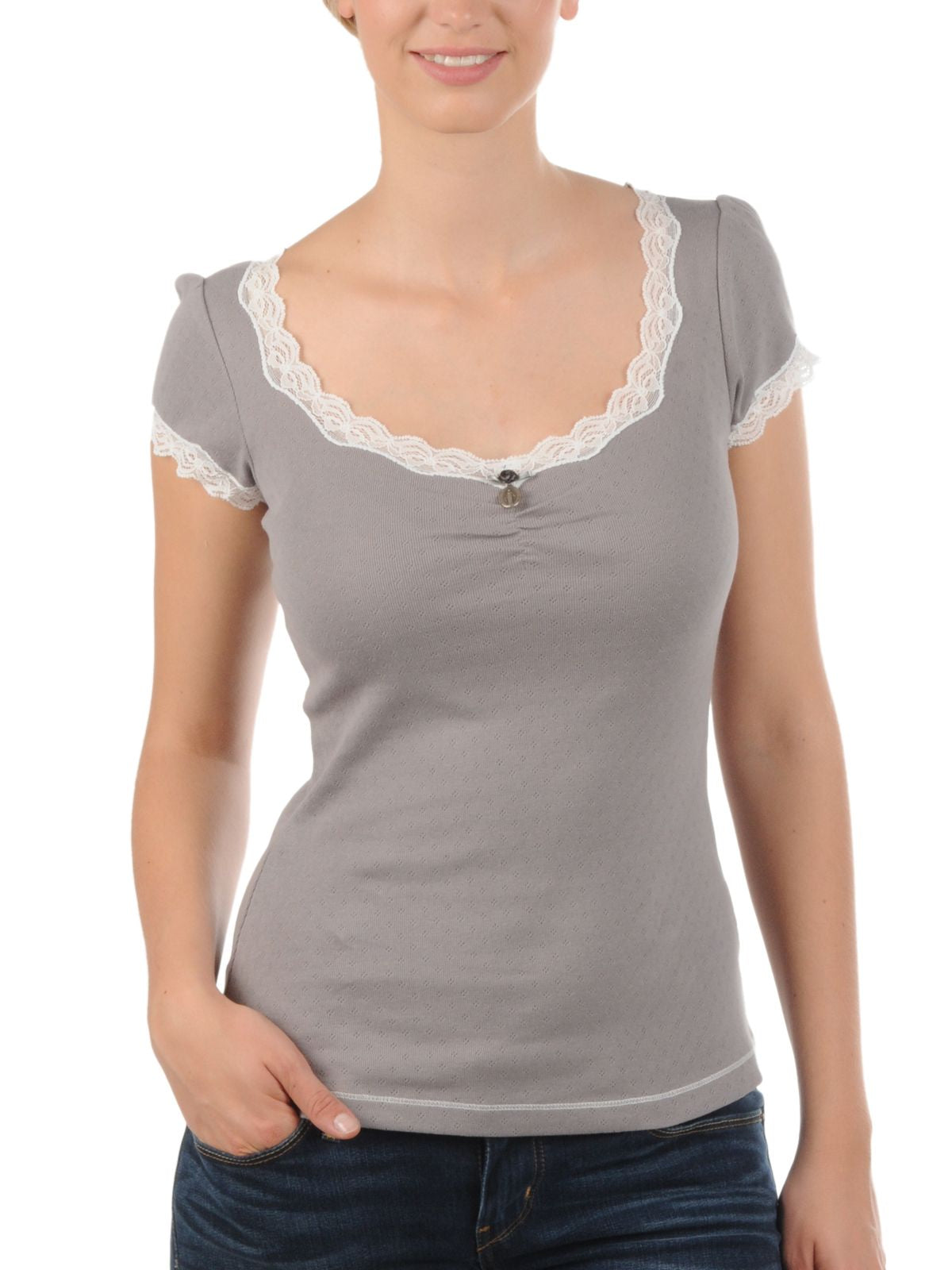 VIVE MARIA My Soft Basic Shirt grey