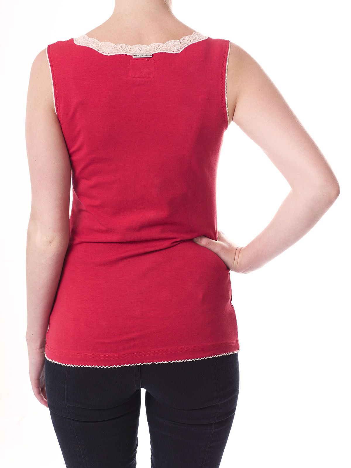 VIVE MARIA Sweet Basic Tank Top red