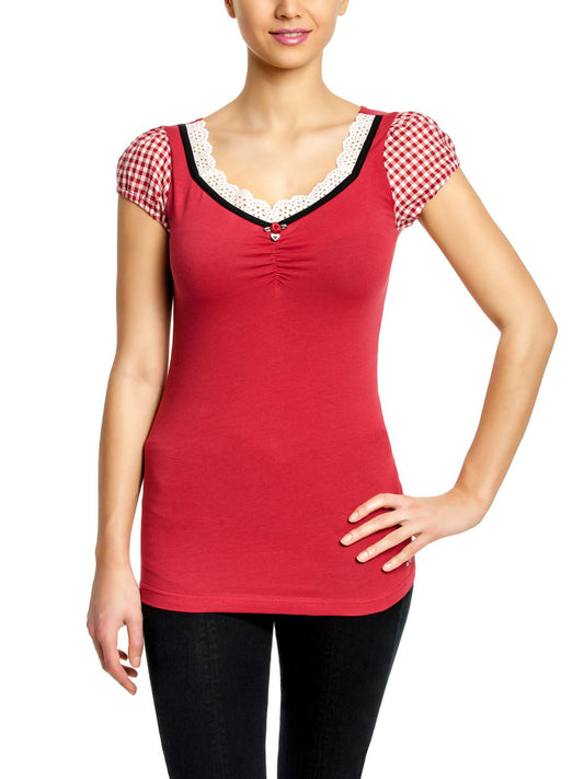 VIVE MARIA Wiesn Mädchen red Shirt