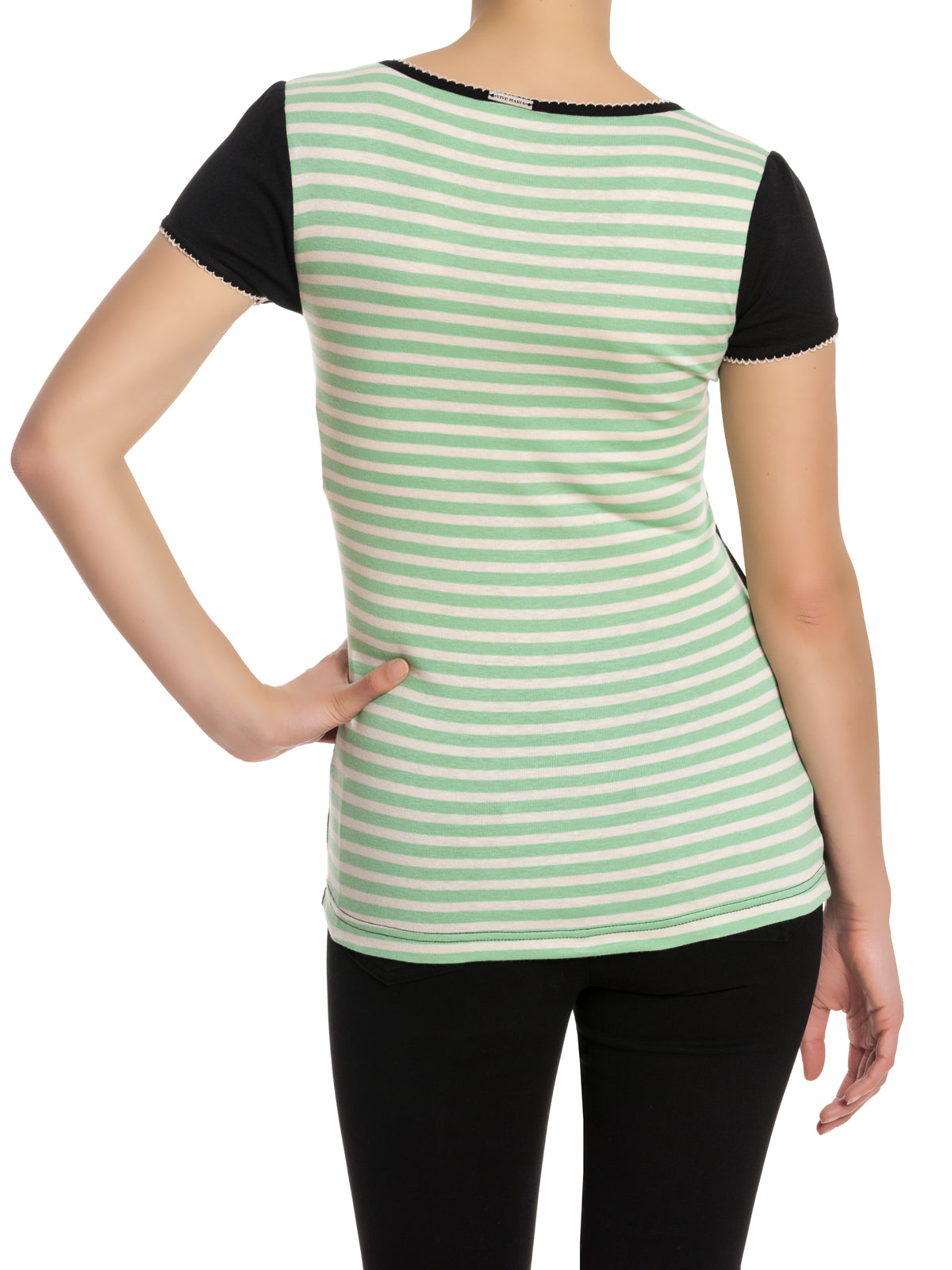 VIVE MARIA Blooming Roses Shirt black