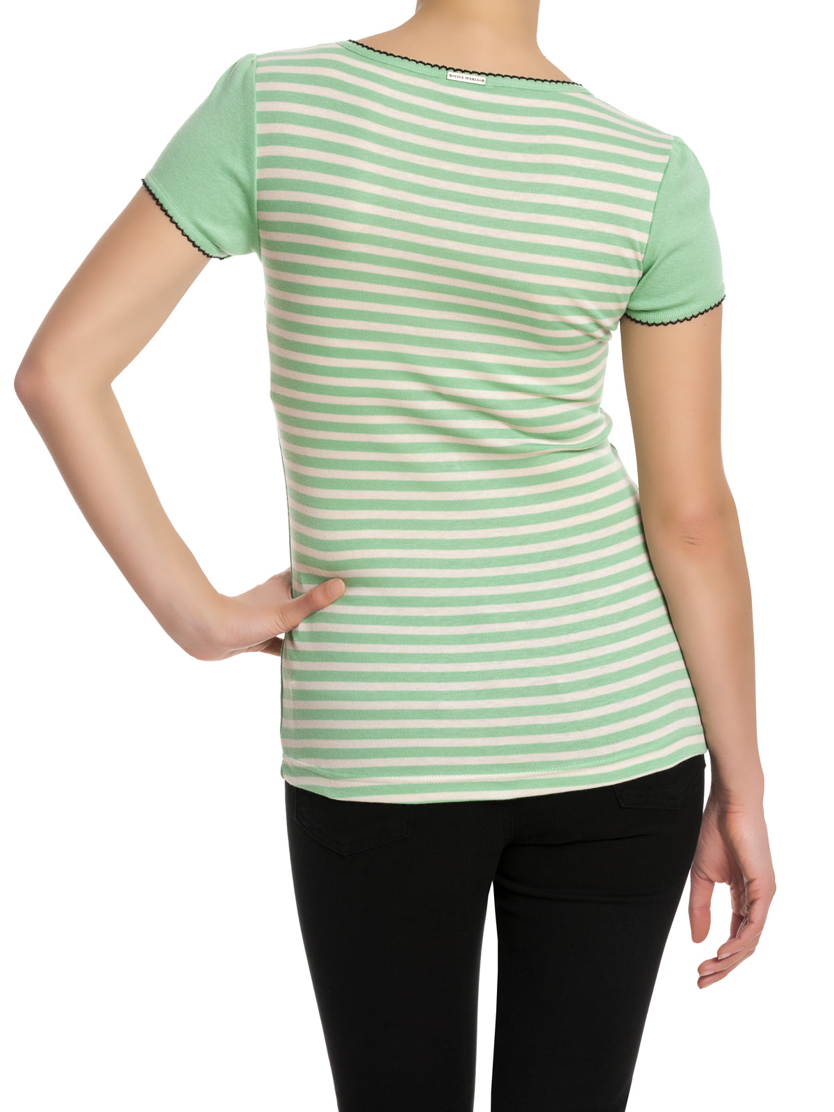VIVE MARIA Blooming Roses Shirt green