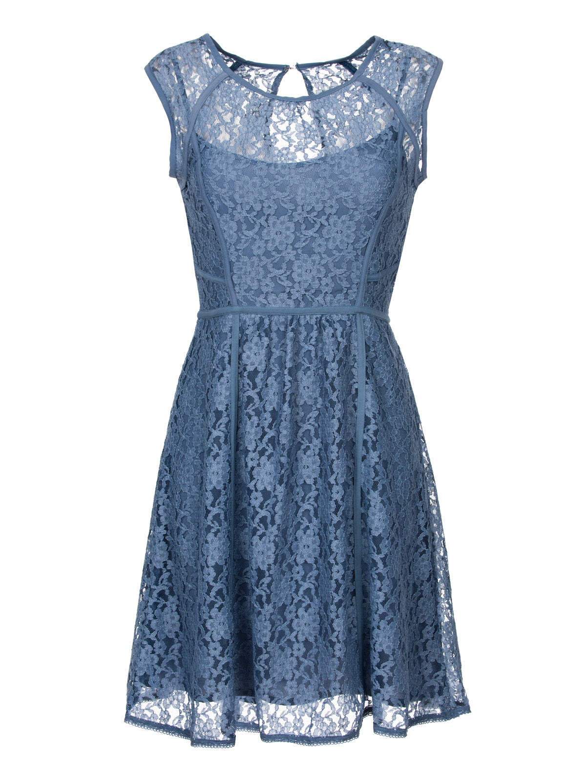 VIVE MARIA Blue Lace Dress