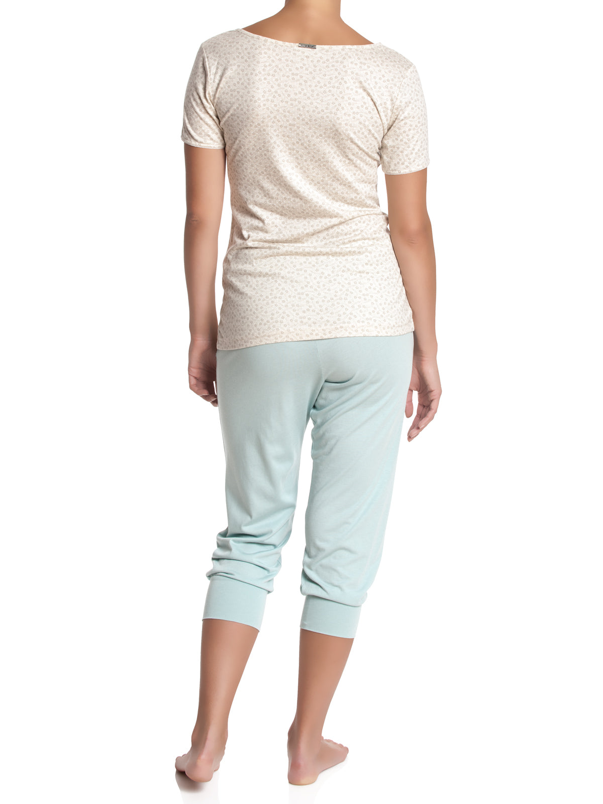 VIVE MARIA Mint and Cream Flower Pyjama
