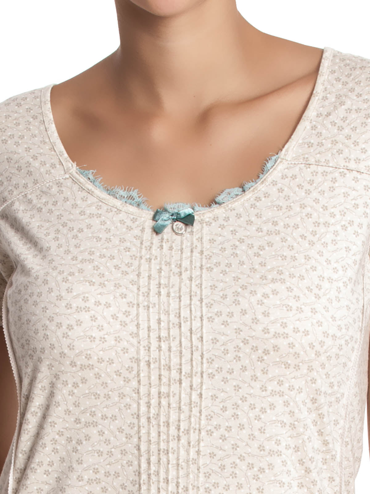 VIVE MARIA Cream Flower Nightdress