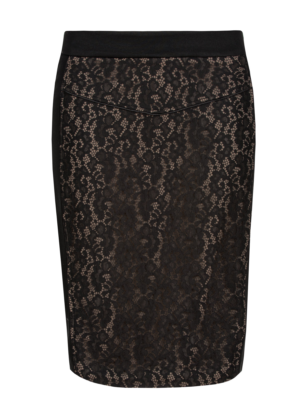 VIVE MARIA Black Lace Skirt