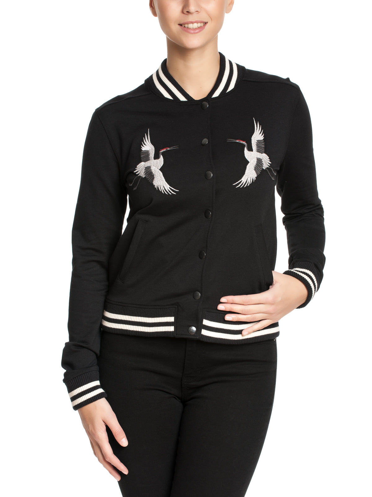 VIVE MARIA Flower Bomber Jacket