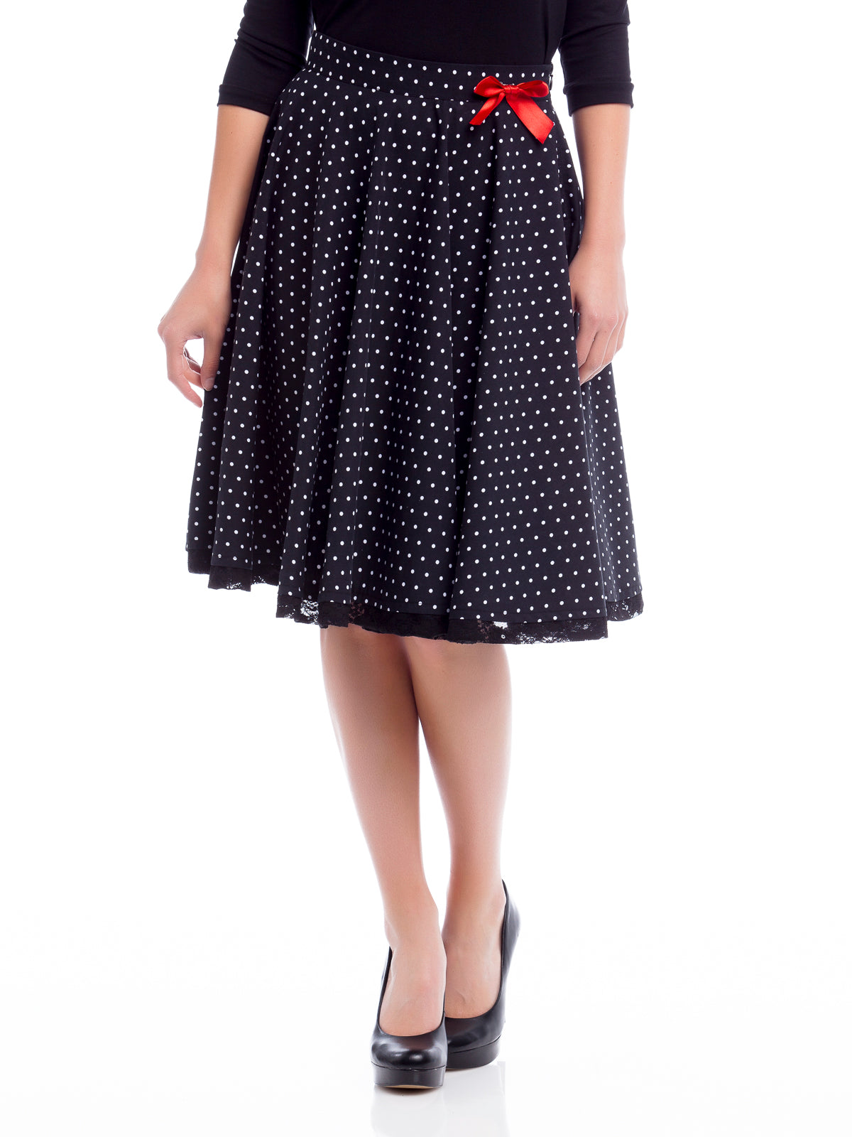 PUSSY DELUXE Patsy Dots Skirt