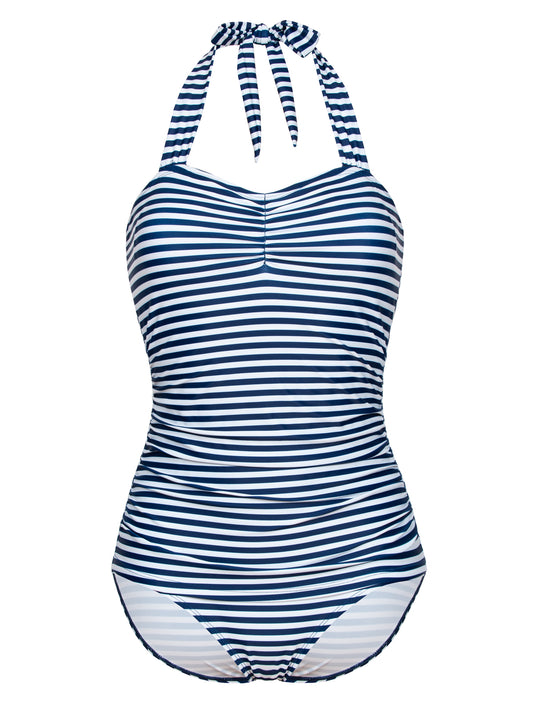 PUSSY DELUXE Sally Striped Swimsuit