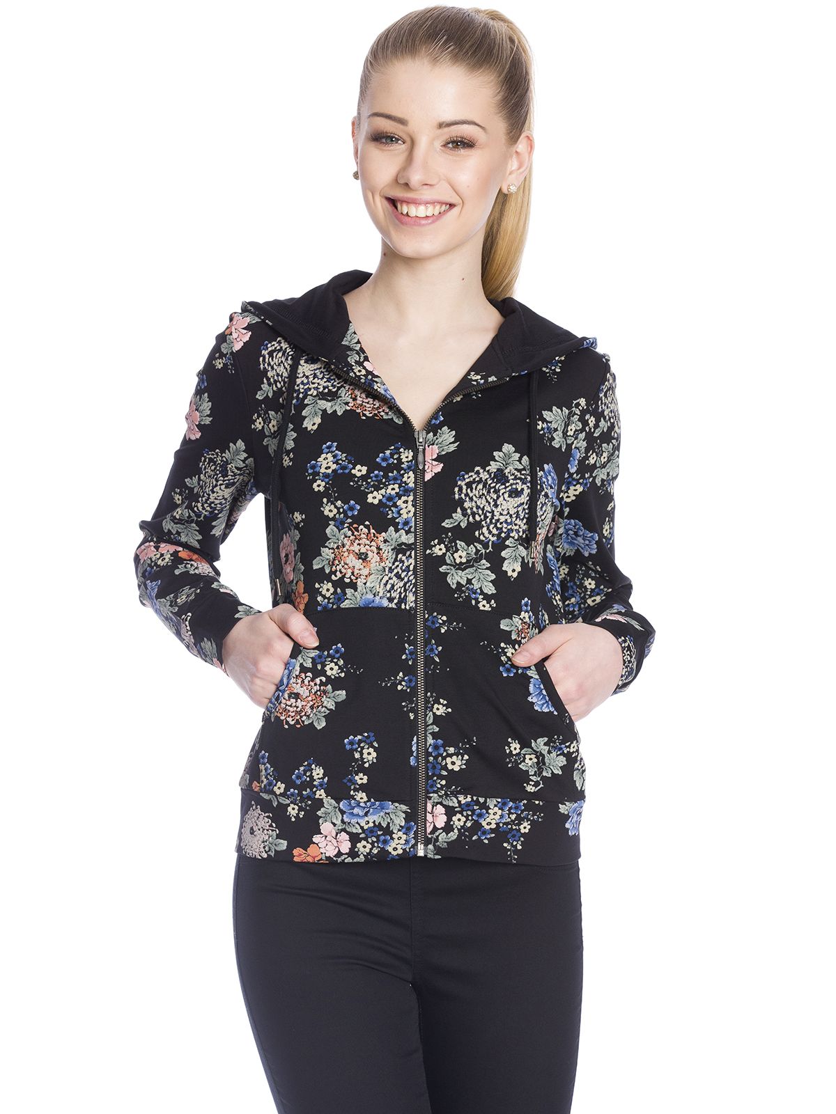 VIVE MARIA Flower Homewear Hooded Jacket
