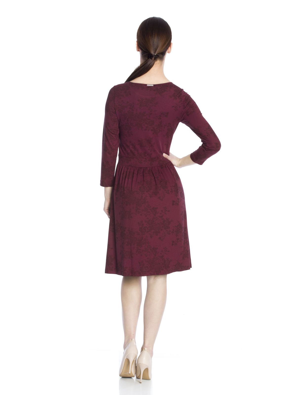 VIVE MARIA Red Roses Lace Dress