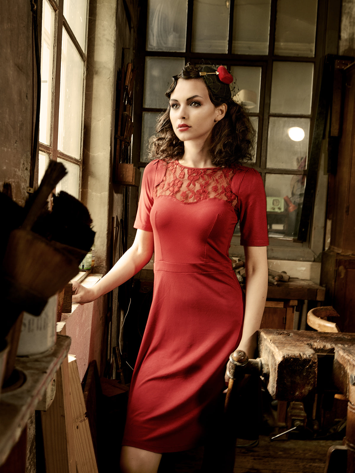 VIVE MARIA Red Boheme Dress