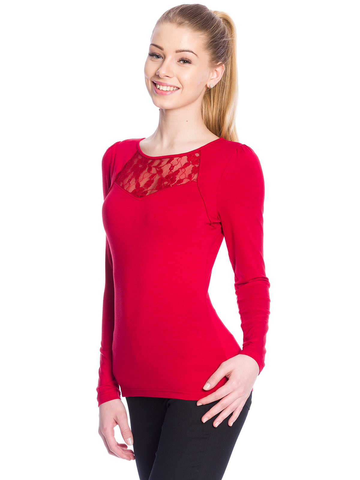 Vive Maria Red Boheme Longsleeve