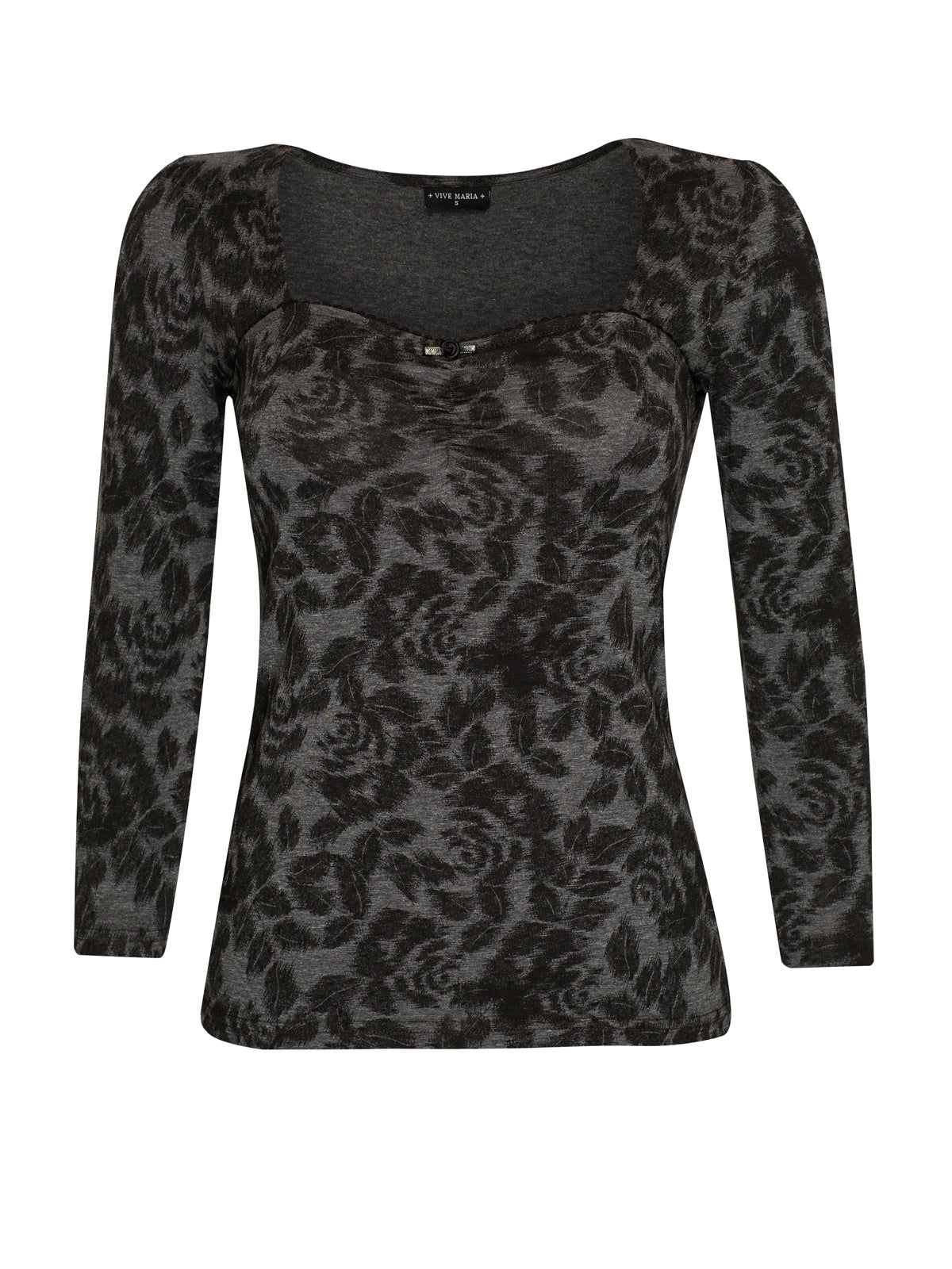 Vive Maria Black Pin-Up Shirt