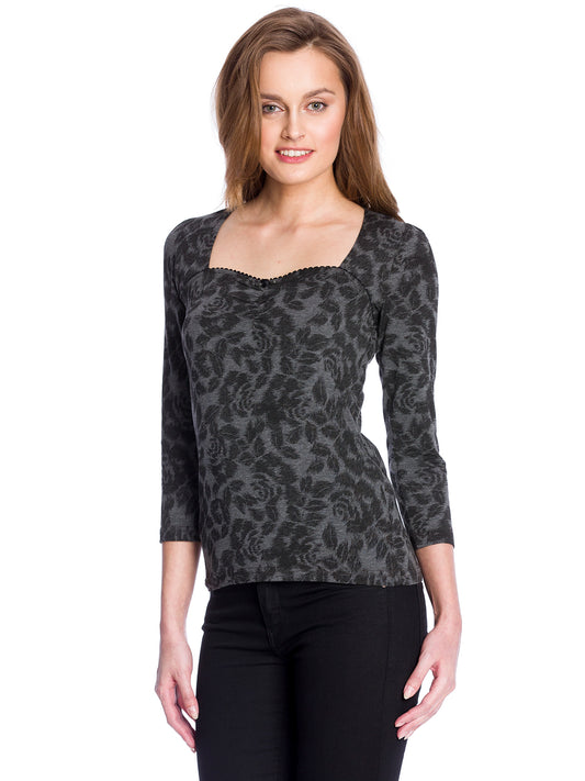 Vive Maria Black Pin-Up Shirt