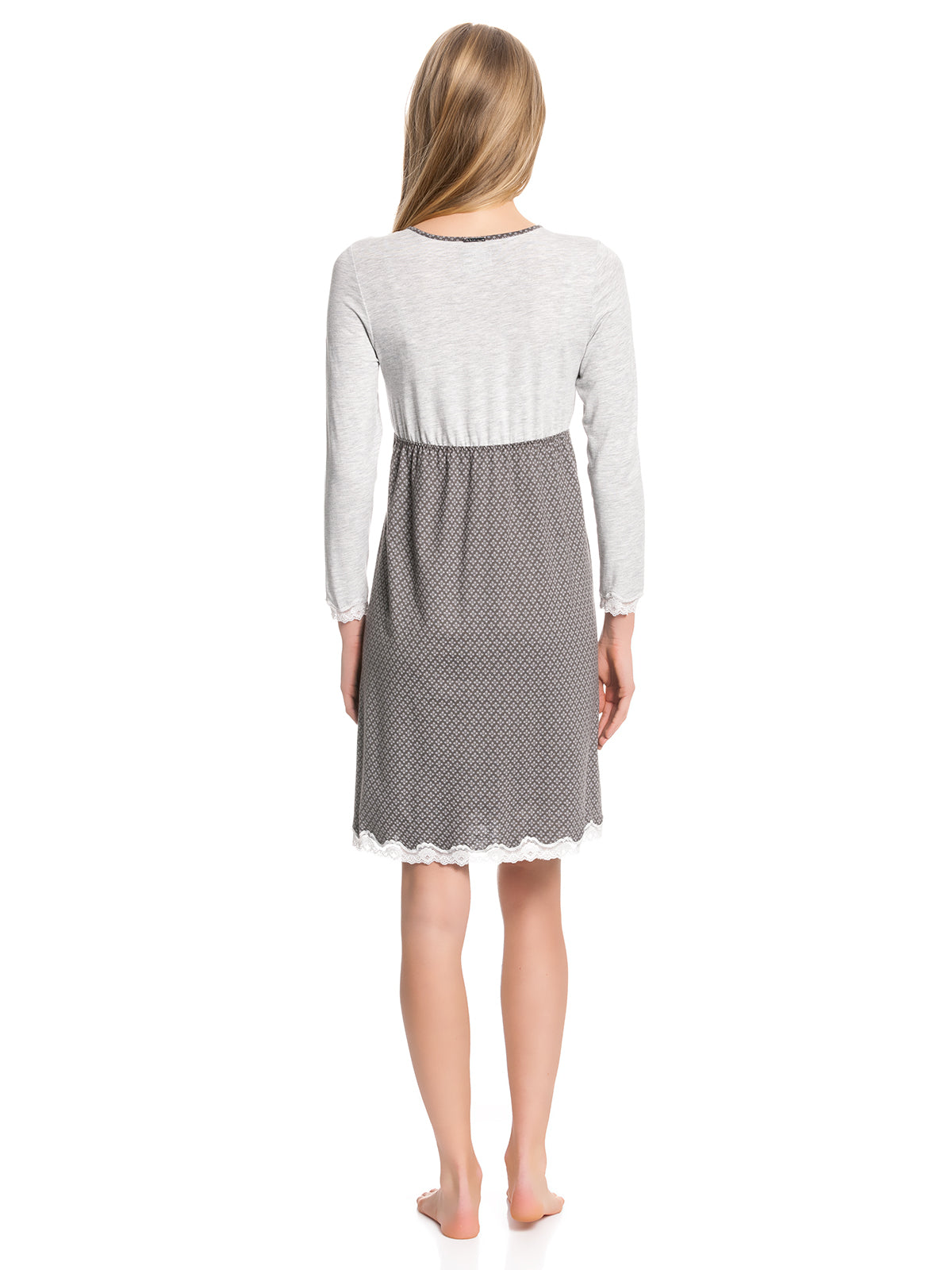 VIVE MARIA Gray Night Nightdress