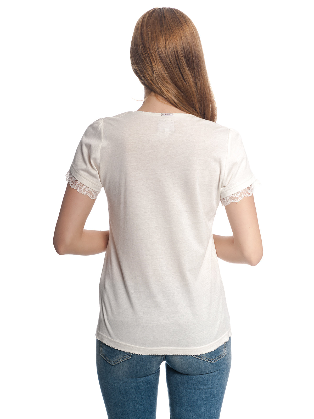 VIVE MARIA Basic Lace Shirt cream