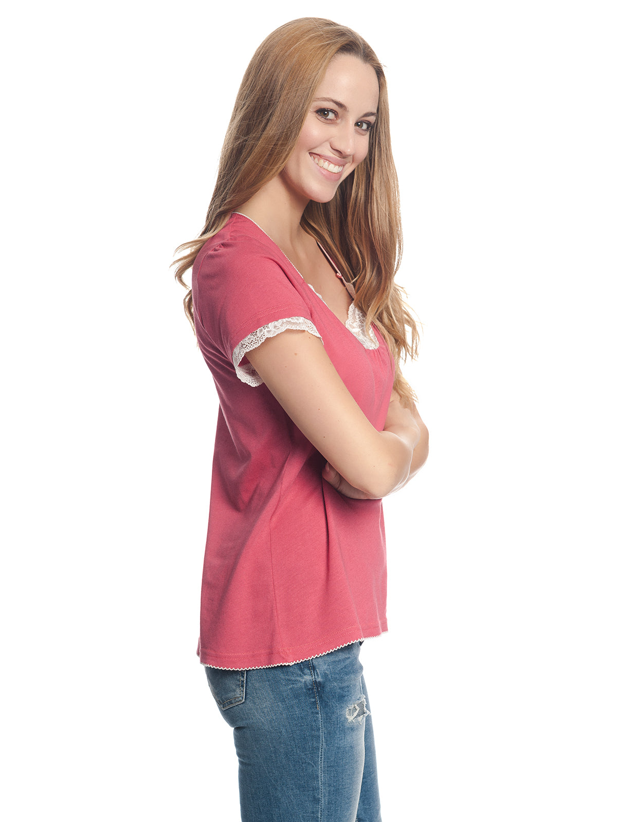 VIVE MARIA Basic Lace Shirt