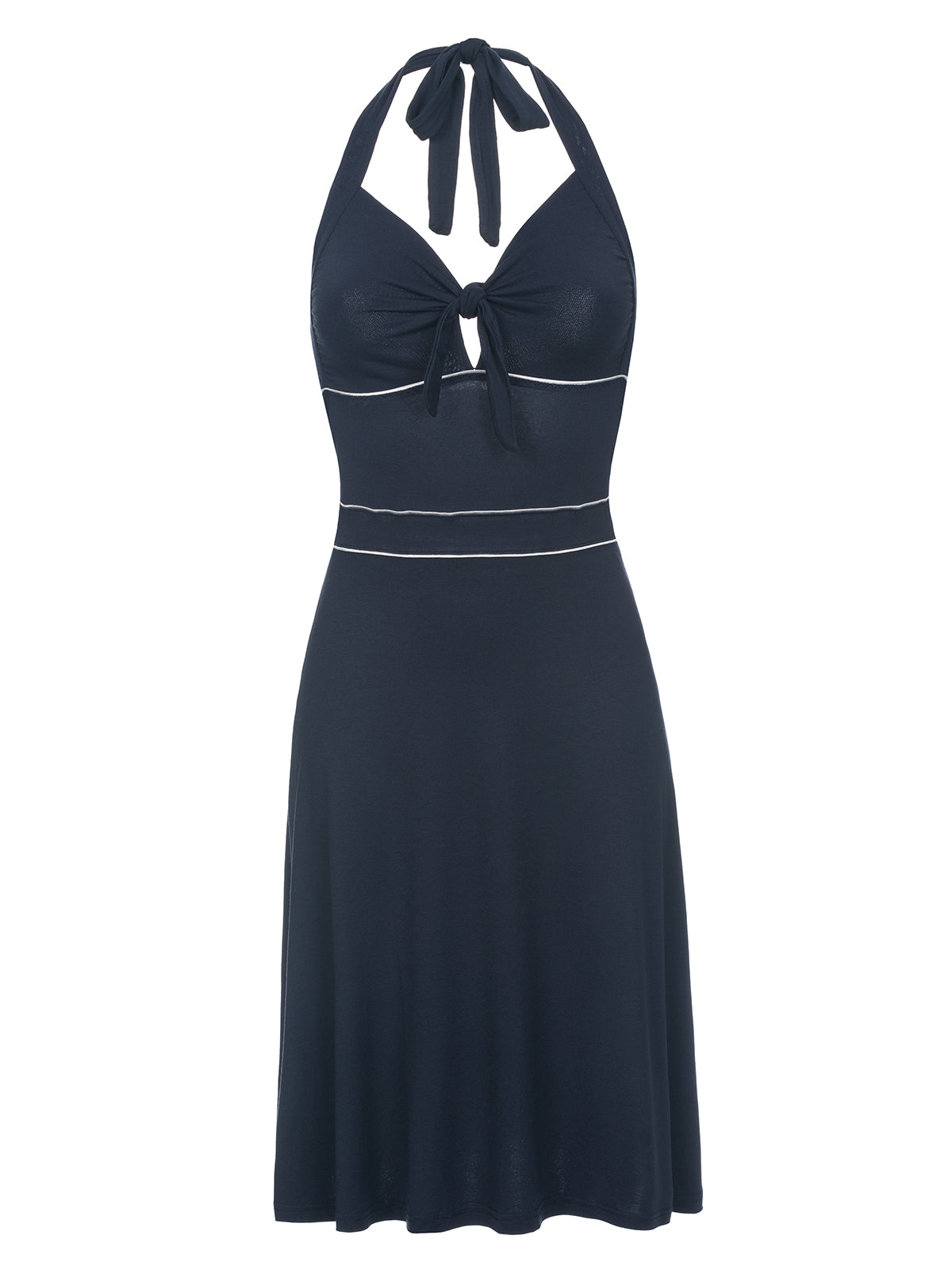 Vive Maria Big Sea Holderneck Dress navy