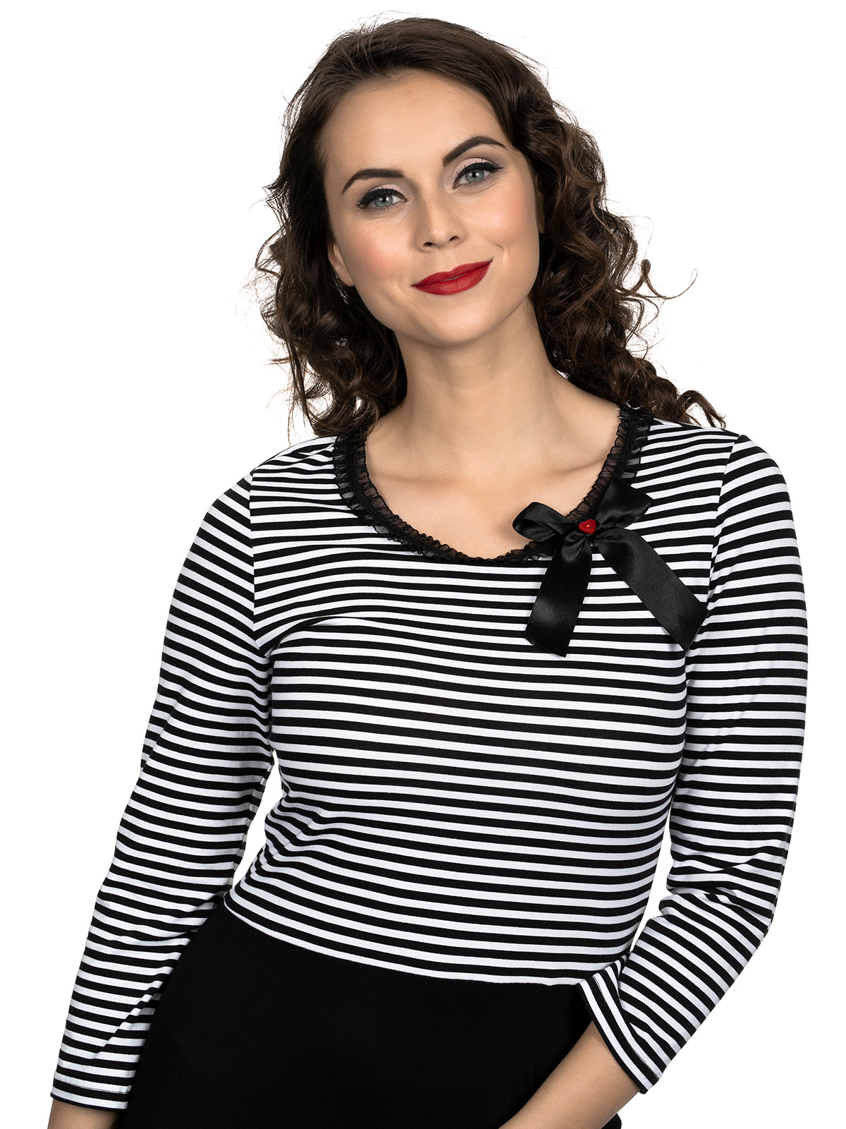 PUSSY DELUXE Fine Stripes Dress