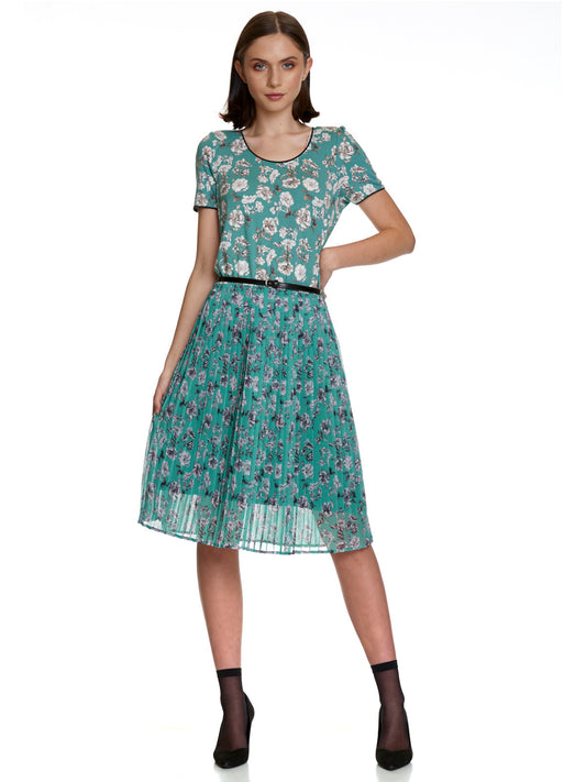 Vive Maria Green Bouquet Dress