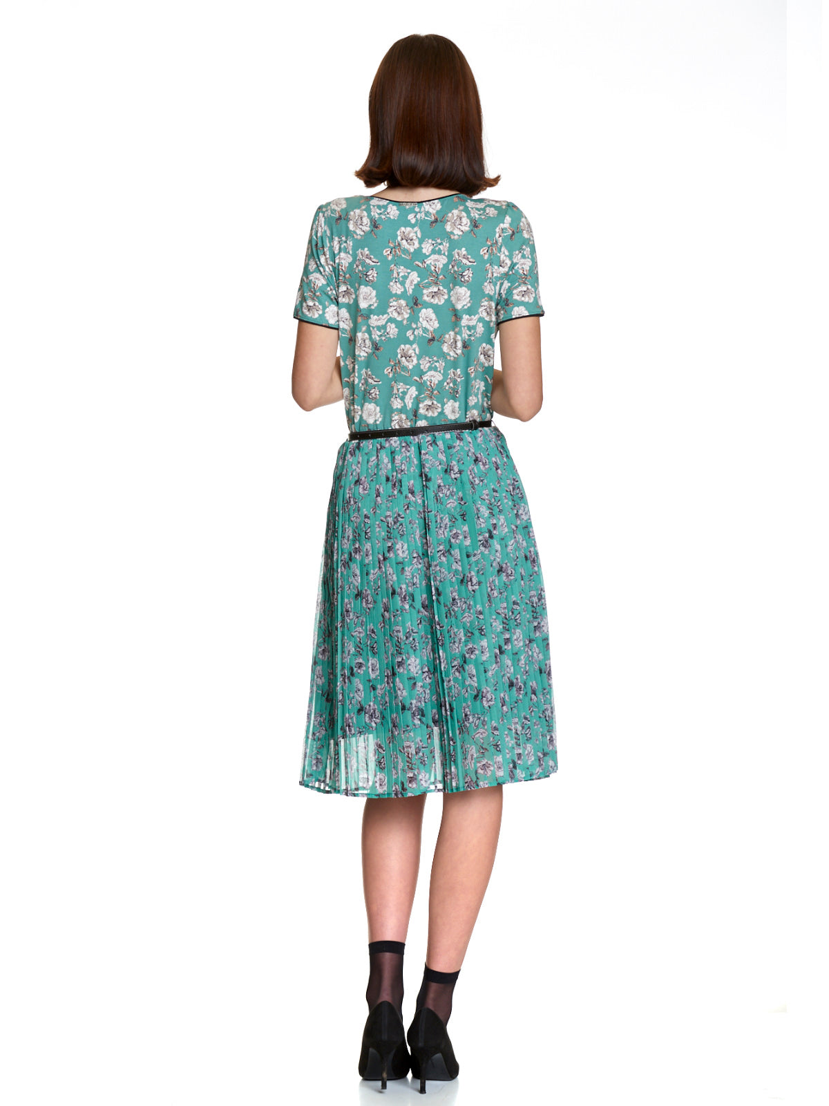Vive Maria Green Bouquet Dress
