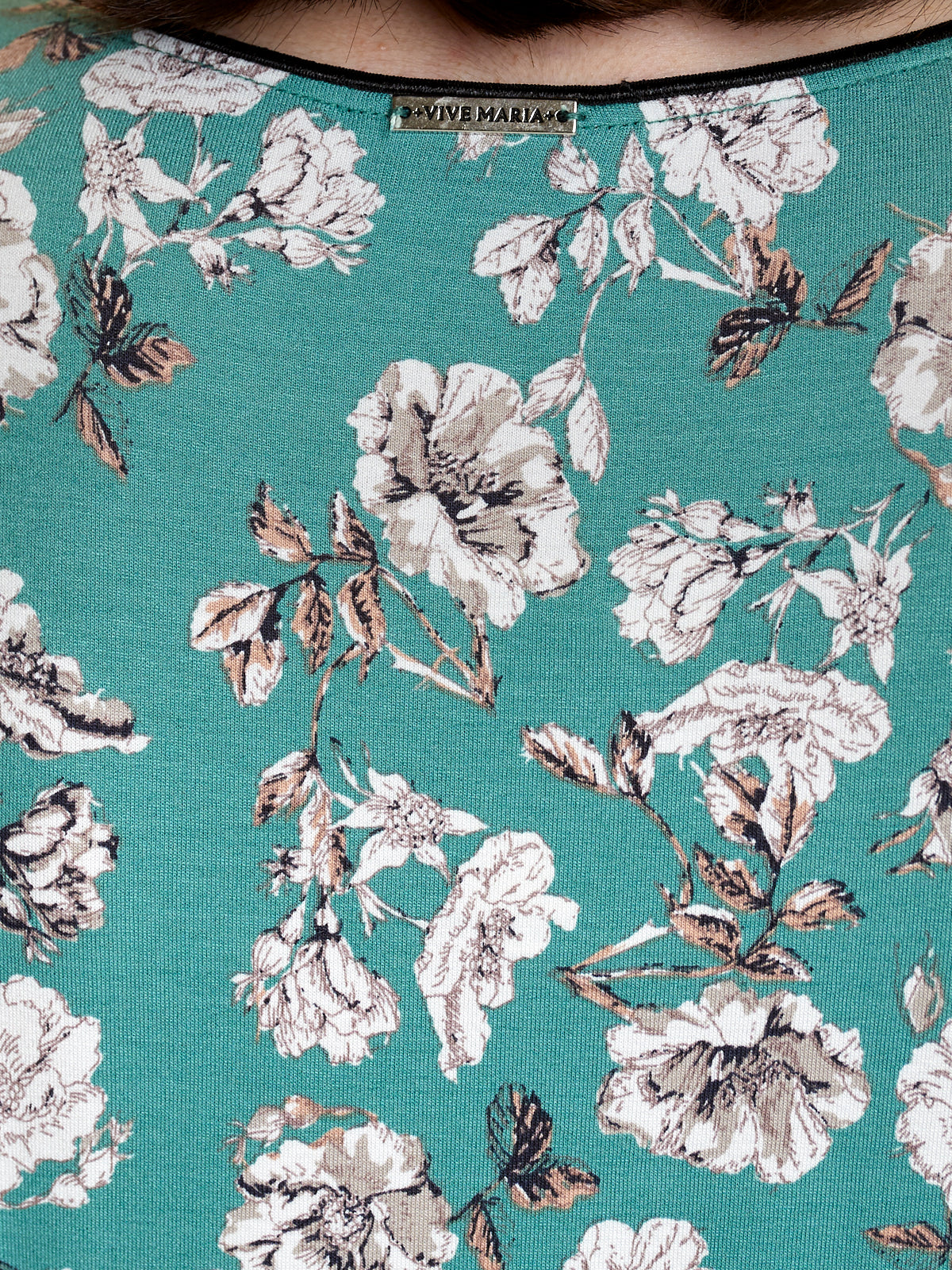 Vive Maria Green Bouquet Dress