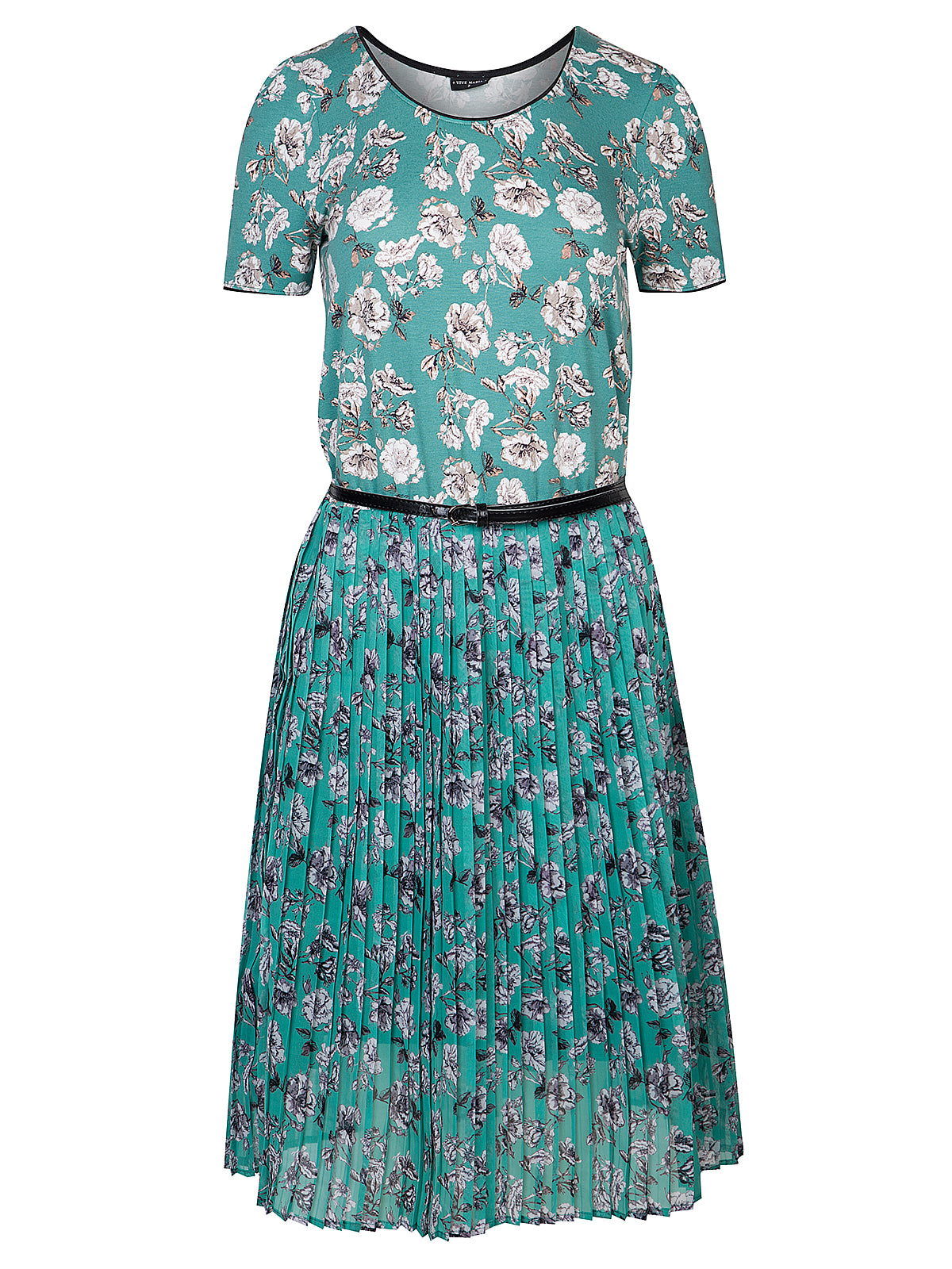 Vive Maria Green Bouquet Dress