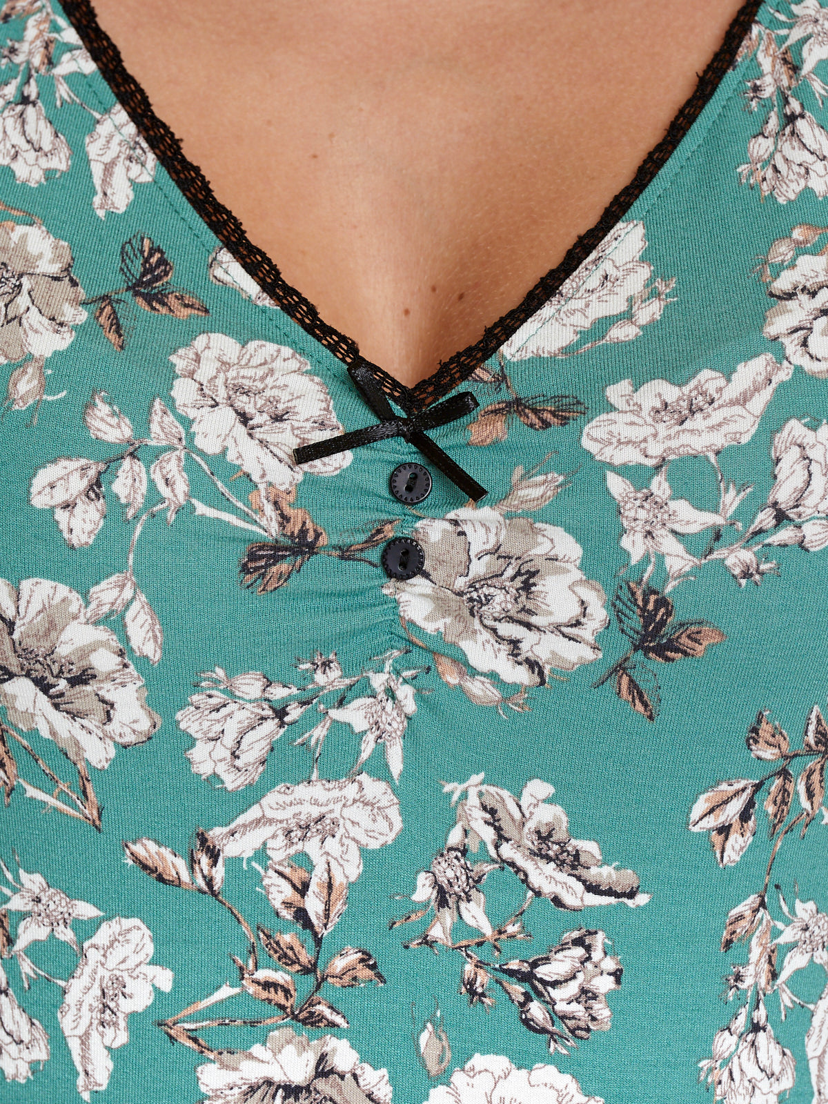 Vive Maria Green Bouquet Shirt