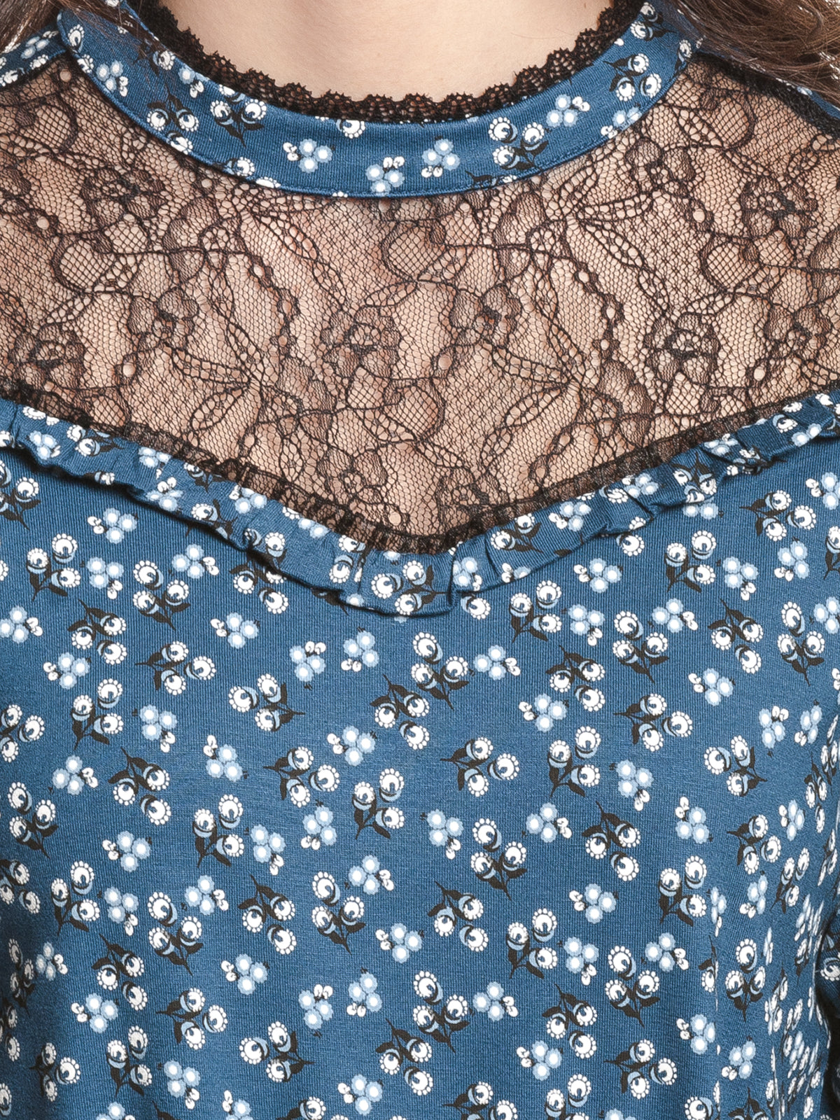 VIVE MARIA Blueberry Lace Dress