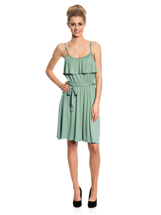 Vive Maria Summer Green Pinafore Dress