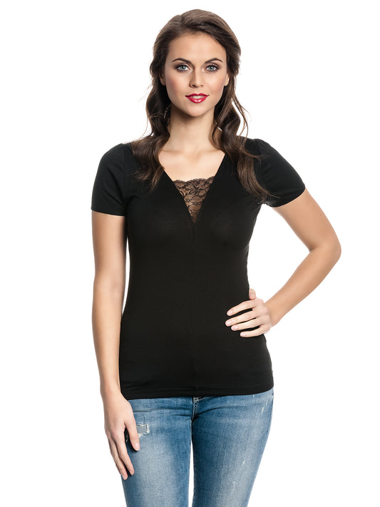 VIVE MARIA Été Noir Shirt