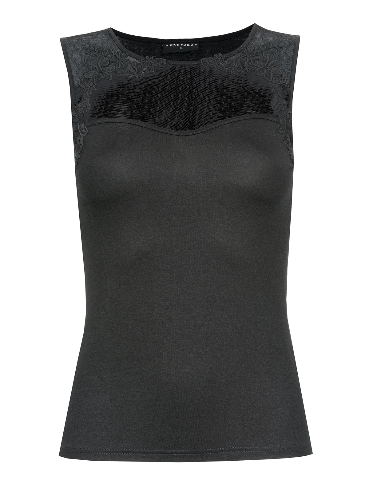 VIVE MARIA Black Princess Top