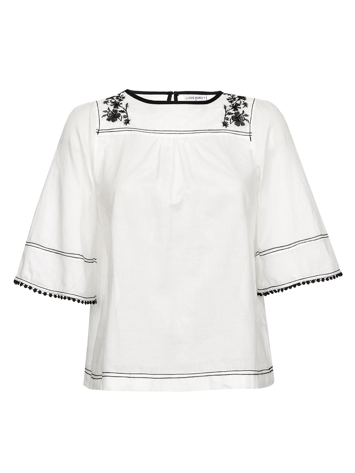 VIVE MARIA Folk Capri Blouse