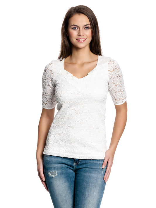 VIVE MARIA Romantic Lace Shirt