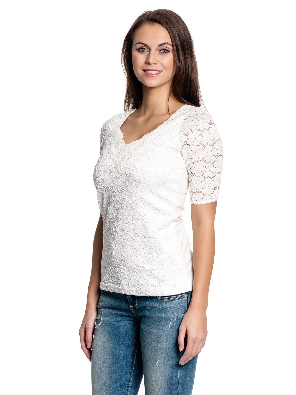 VIVE MARIA Romantic Lace Shirt