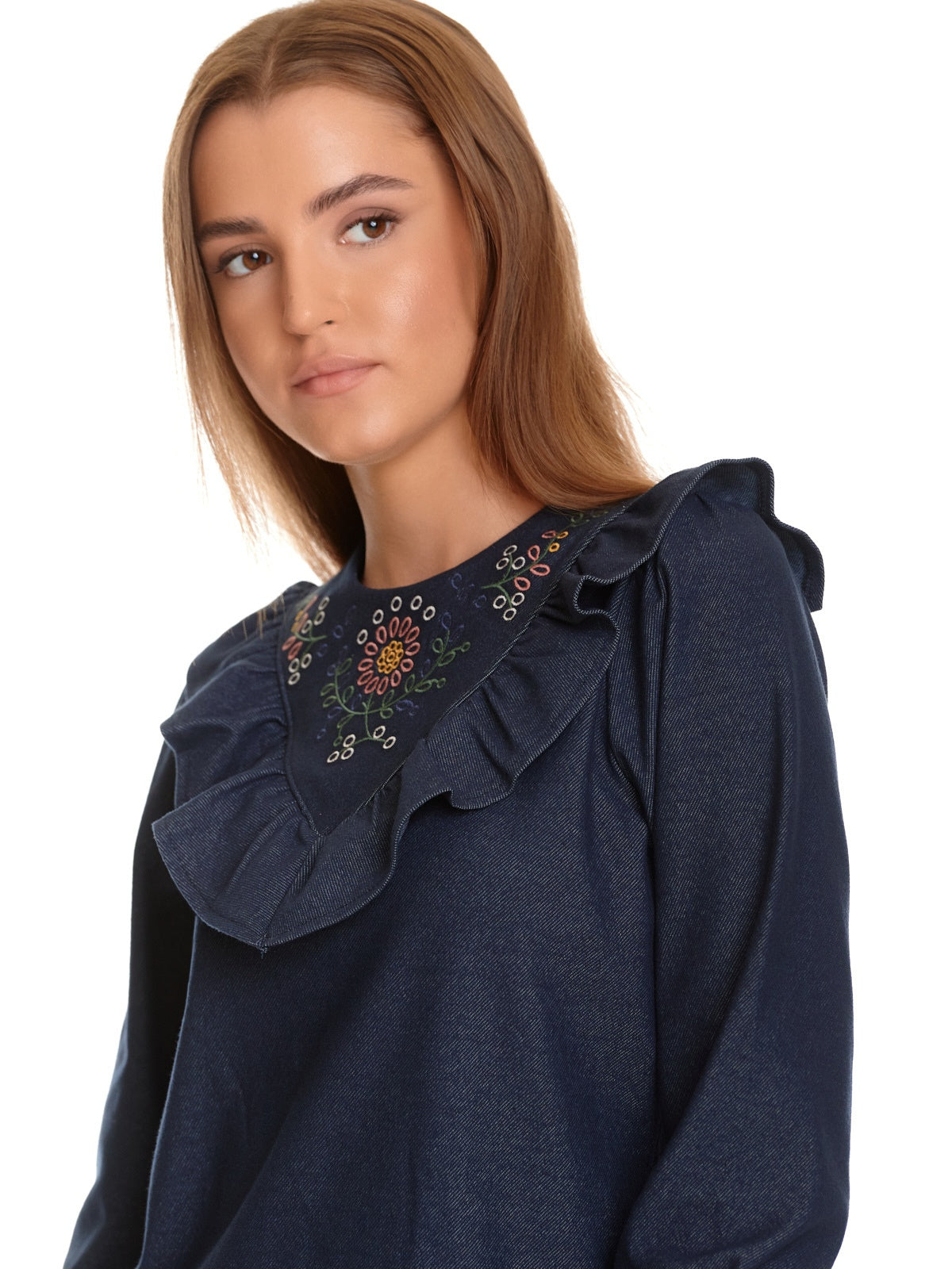 Vive Maria Nevada Denim Blouse