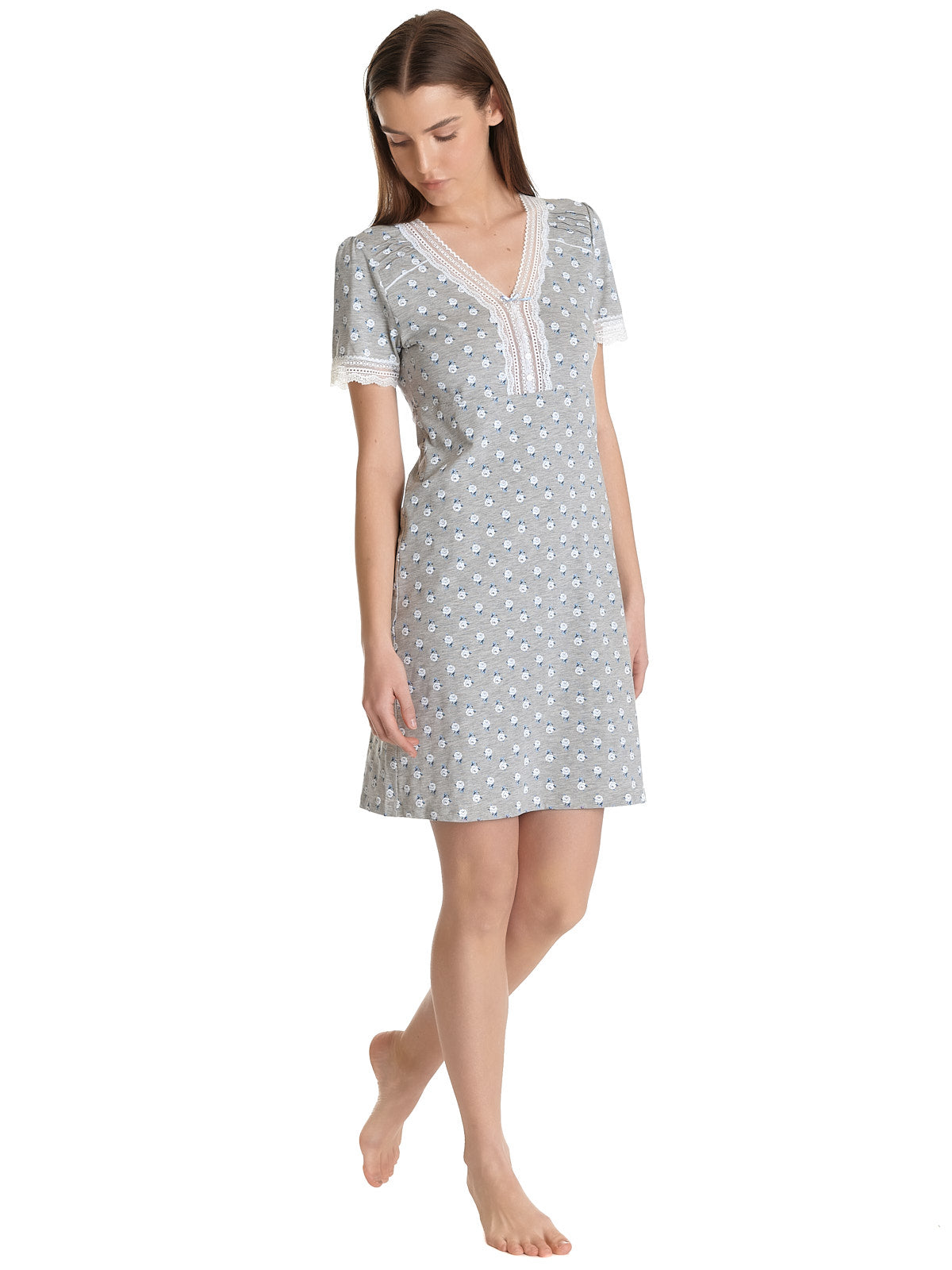 VIVE MARIA Blue Rose Nightdress
