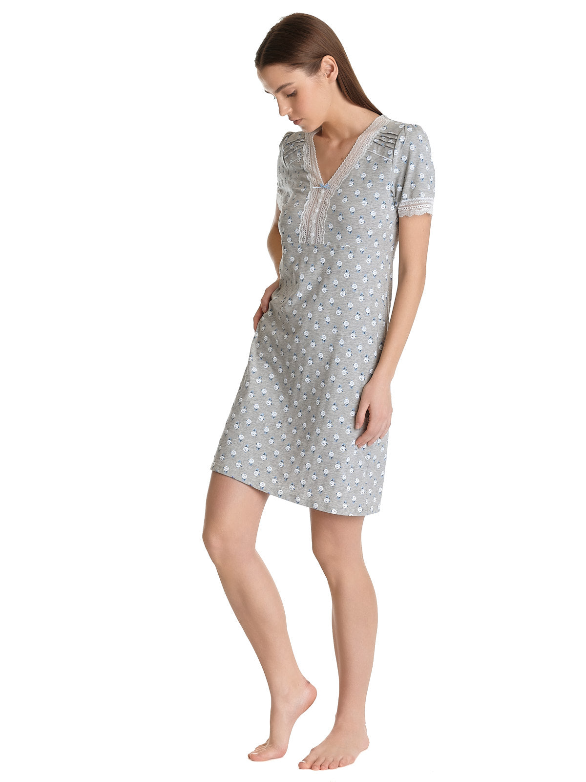VIVE MARIA Blue Rose Nightdress
