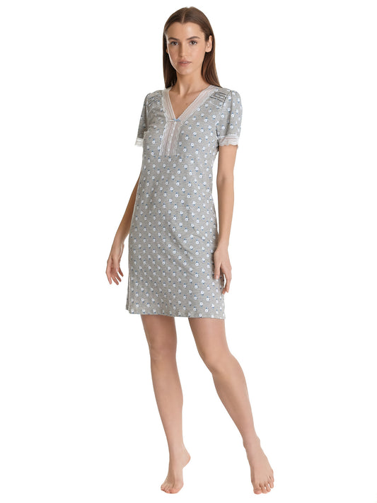 VIVE MARIA Blue Rose Nightdress