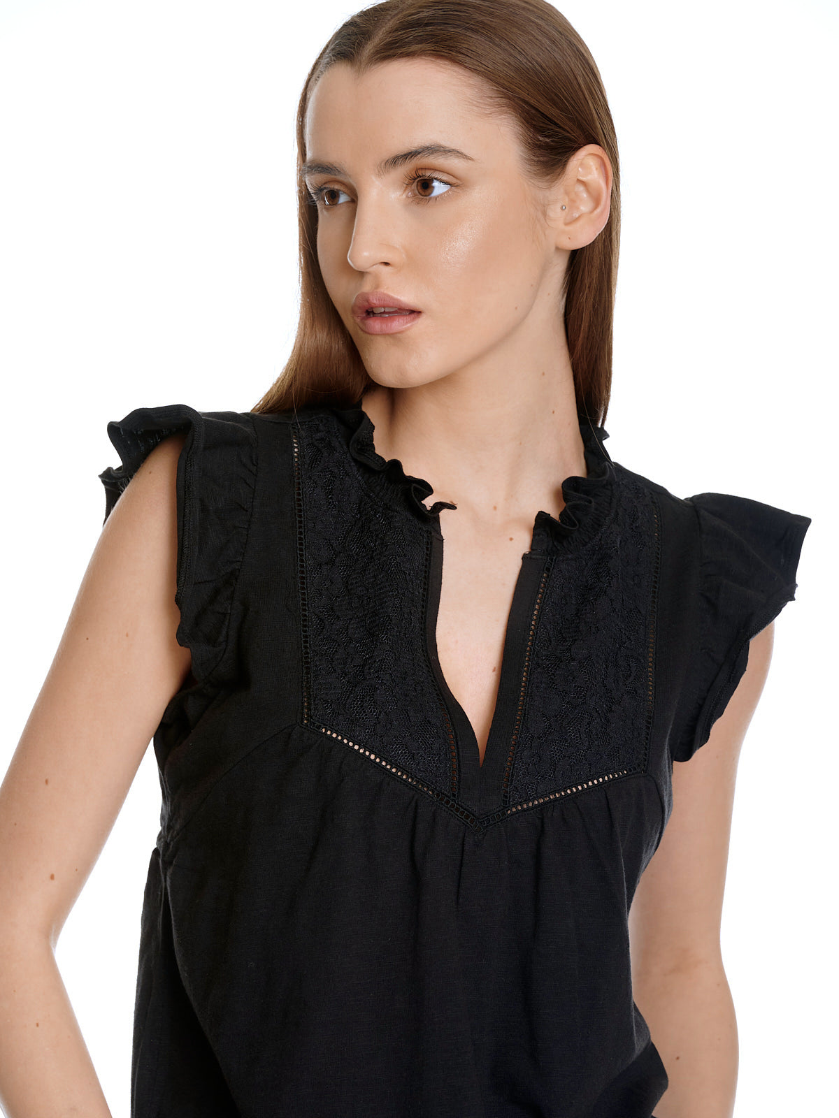 VIVE MARIA Summer Day Top black