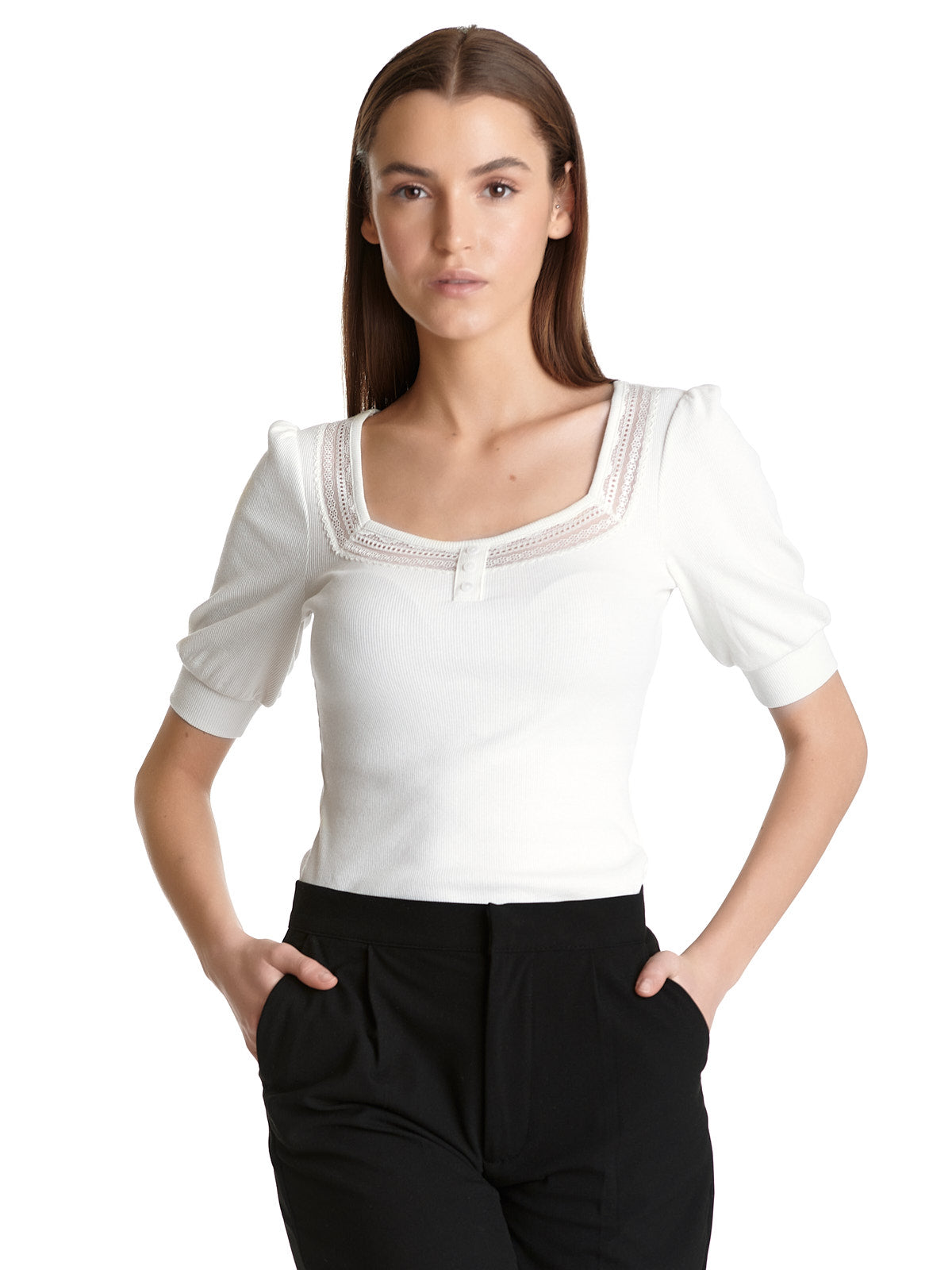 VIVE MARIA Lovely Day Rib Shirt