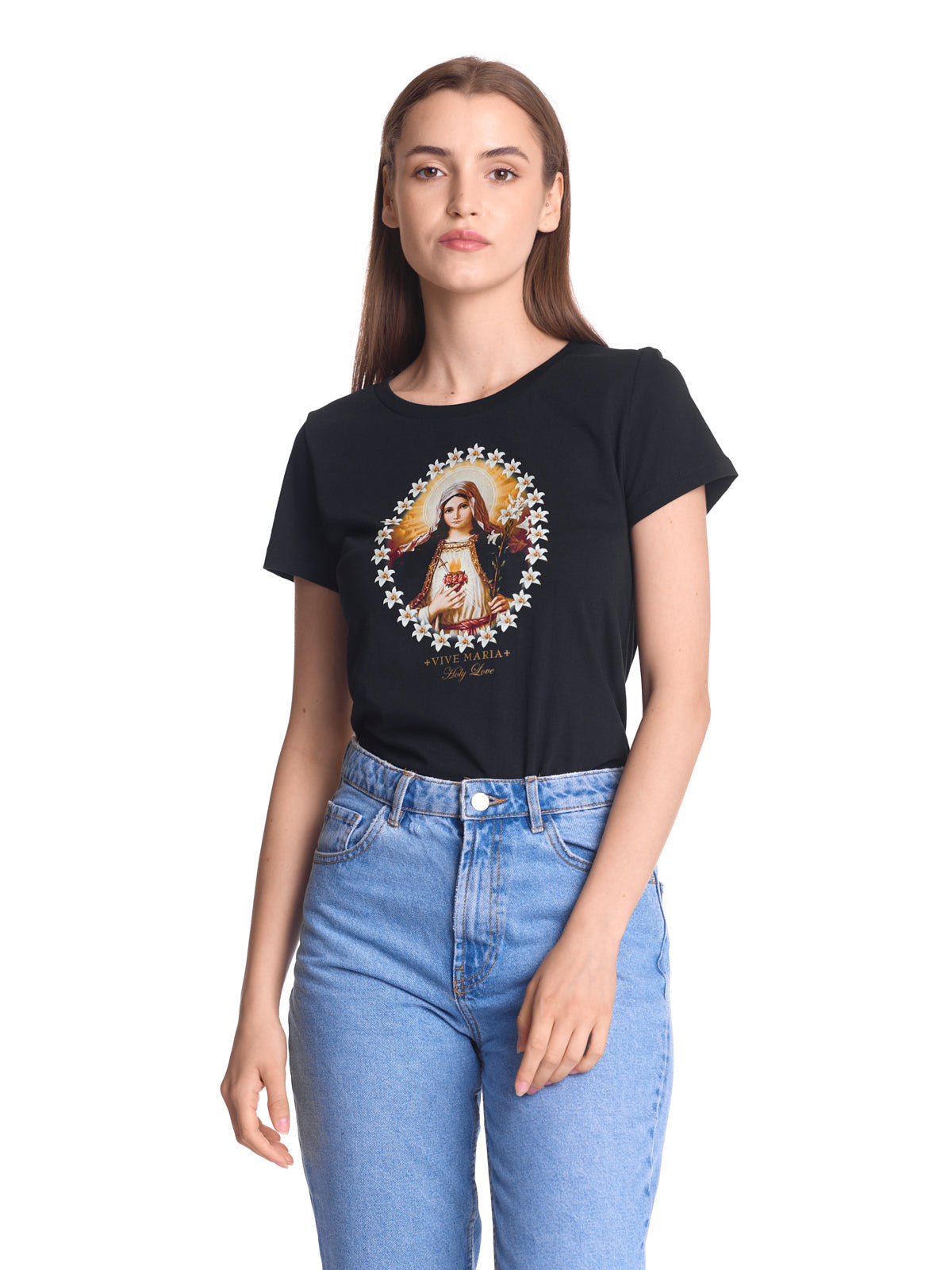 VIVE MARIA Holy Love T-Shirt black