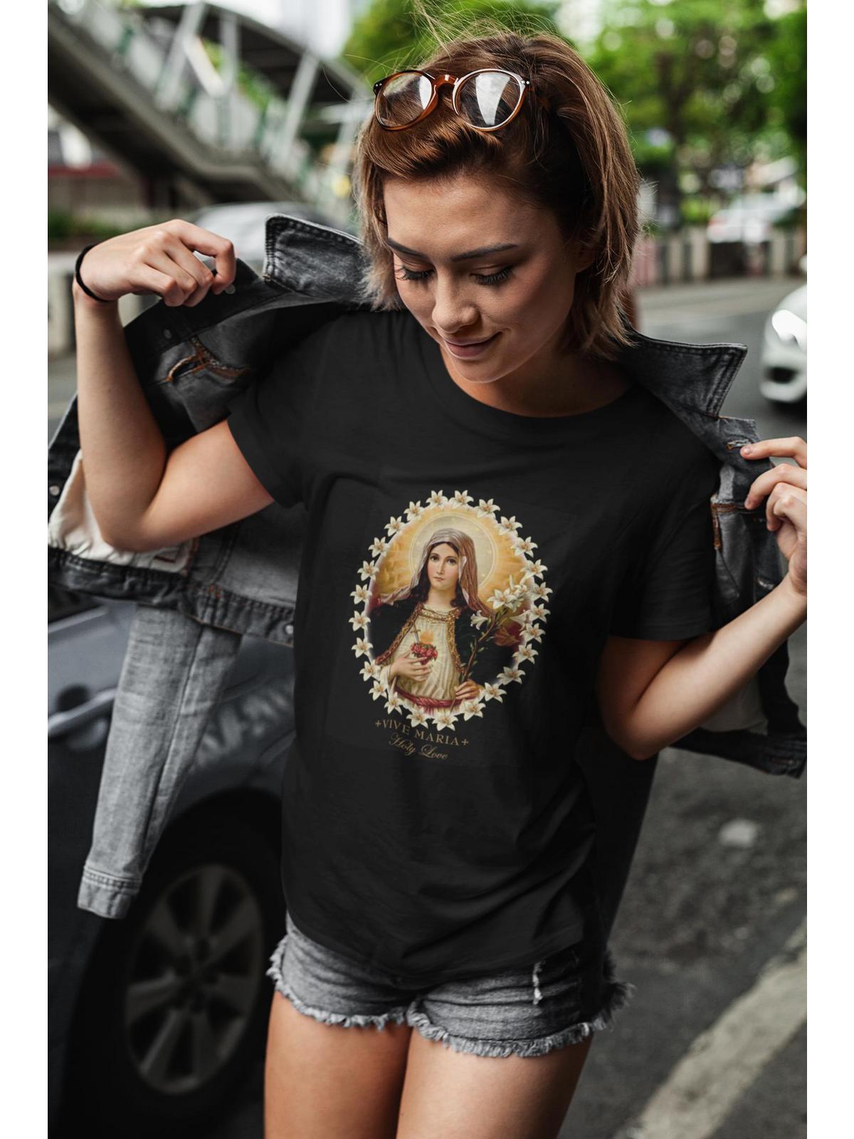 VIVE MARIA Holy Love T-Shirt black