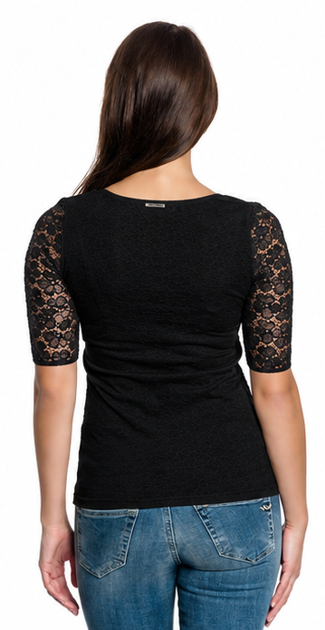 VIVE MARIA Romantic Lace Shirt black